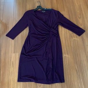 Dress size 12 deep purple